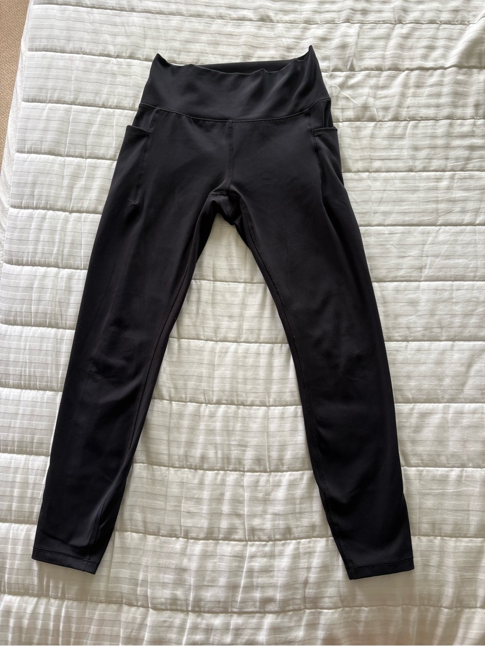 Spyder Black Women's High-Waist Performance Leggings with Side Pockets